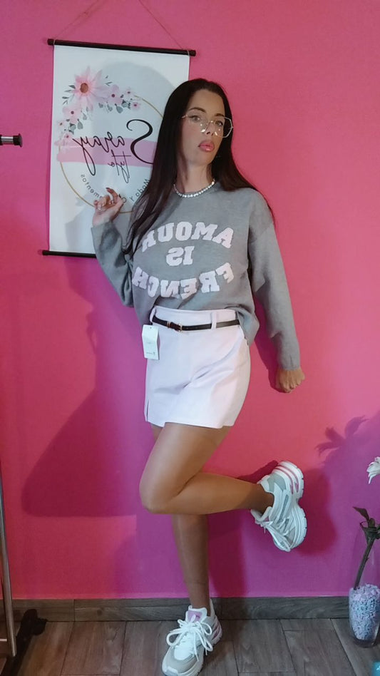 Falda pantalón cinturón