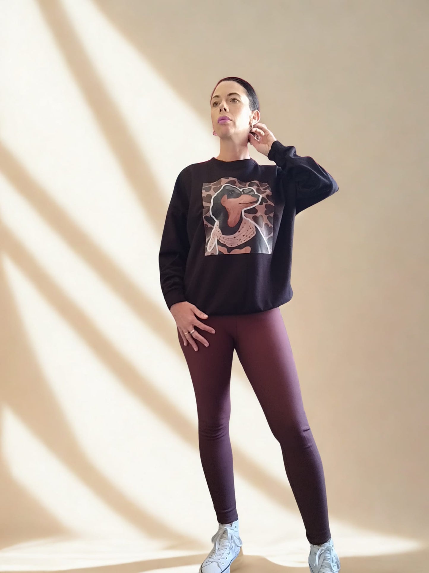 Sudadera Tokio con perrito