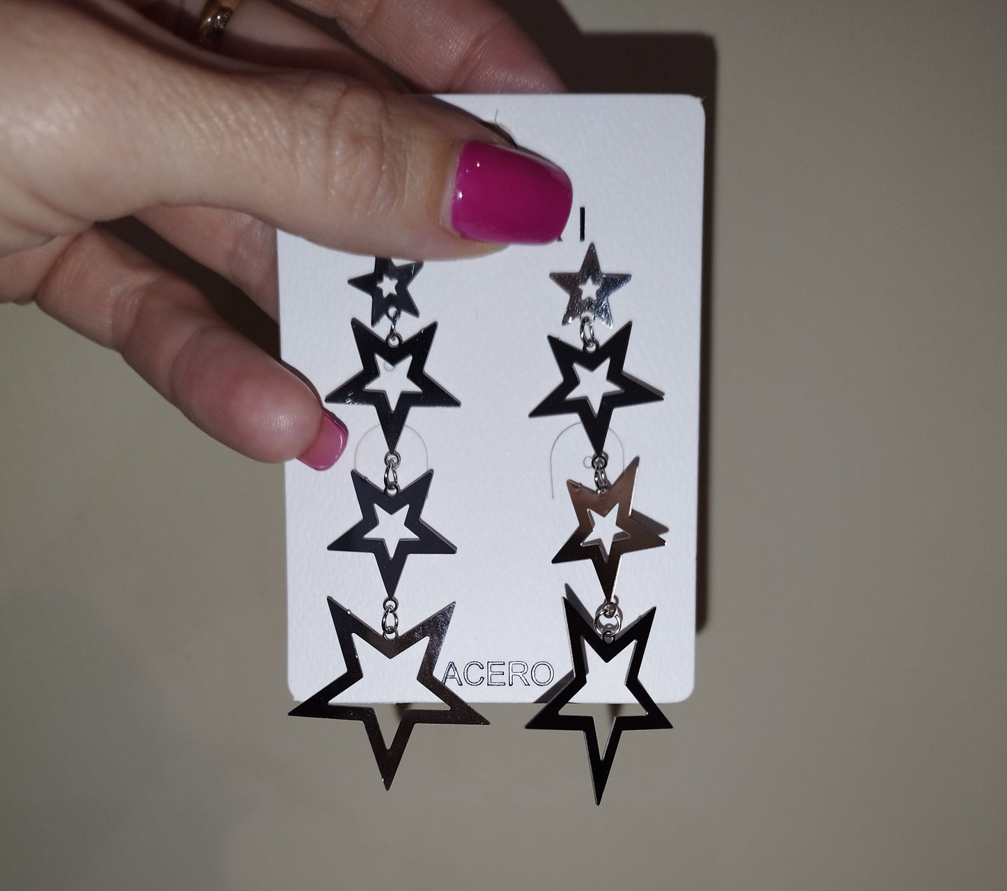 Pendientes estrellitas ✨plata