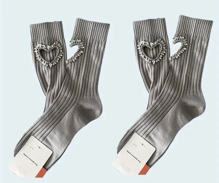 Calcetines Corazón - Cómodos y Elegantes