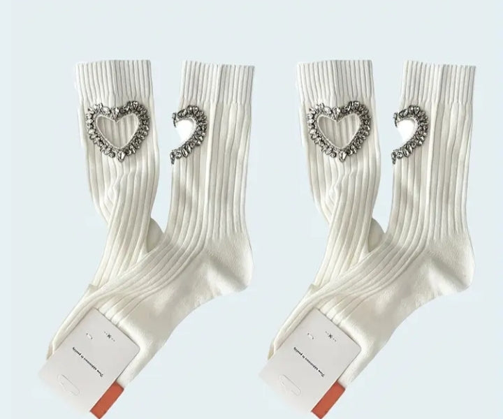 Calcetines Corazón - Cómodos y Elegantes