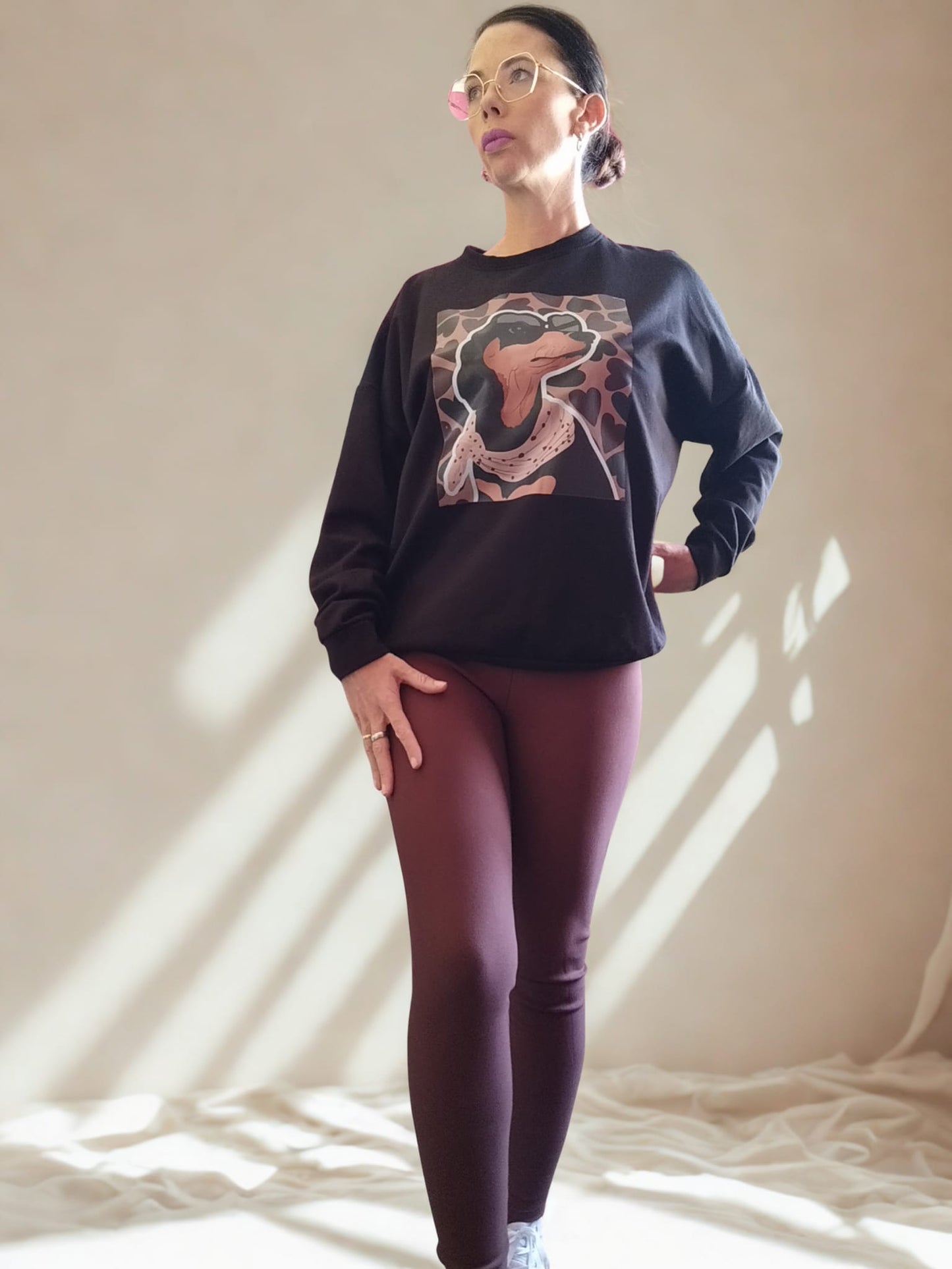 Sudadera Tokio con perrito