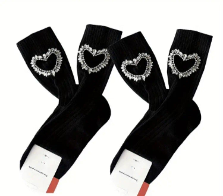 Calcetines Corazón - Cómodos y Elegantes