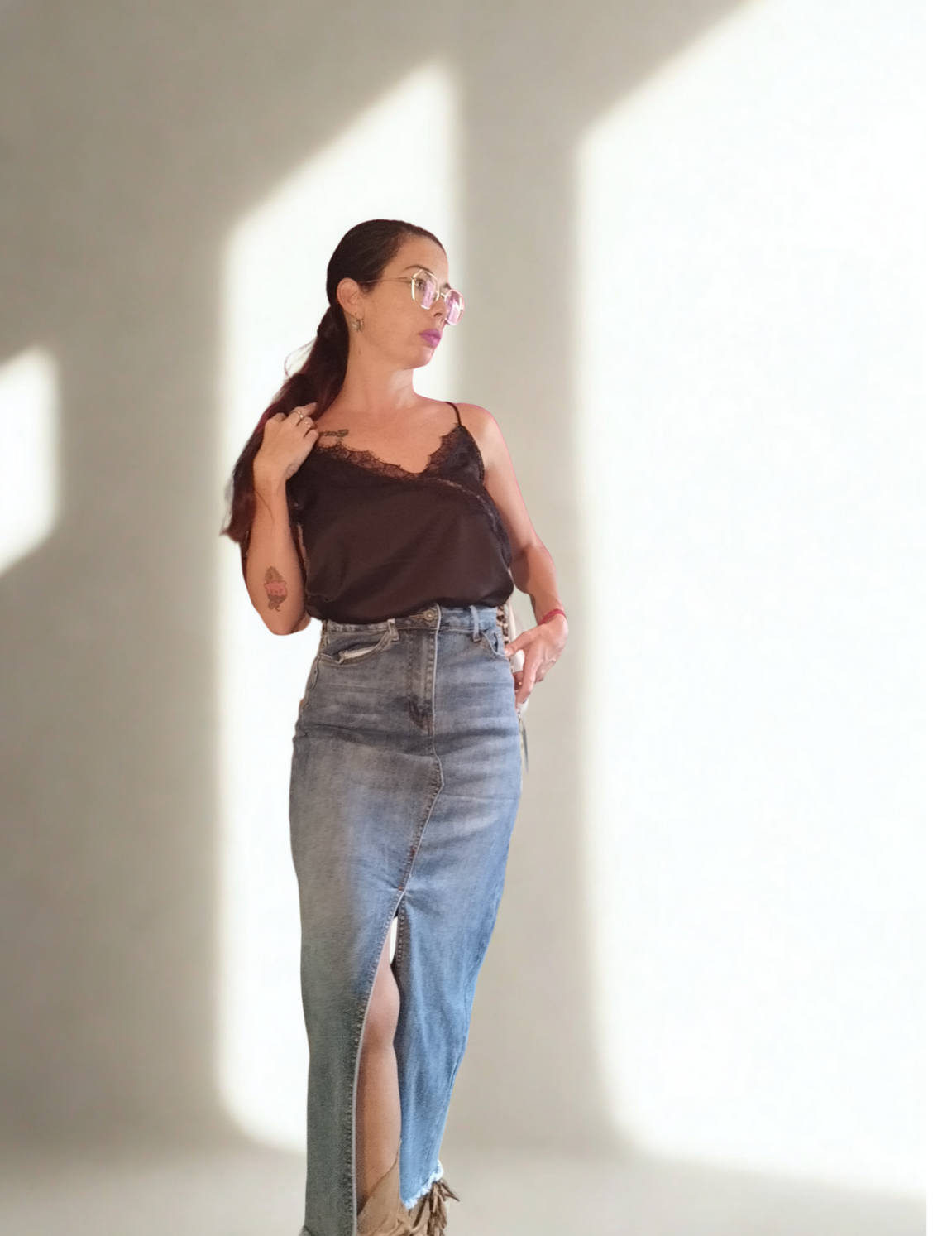 Lencera Básica negra