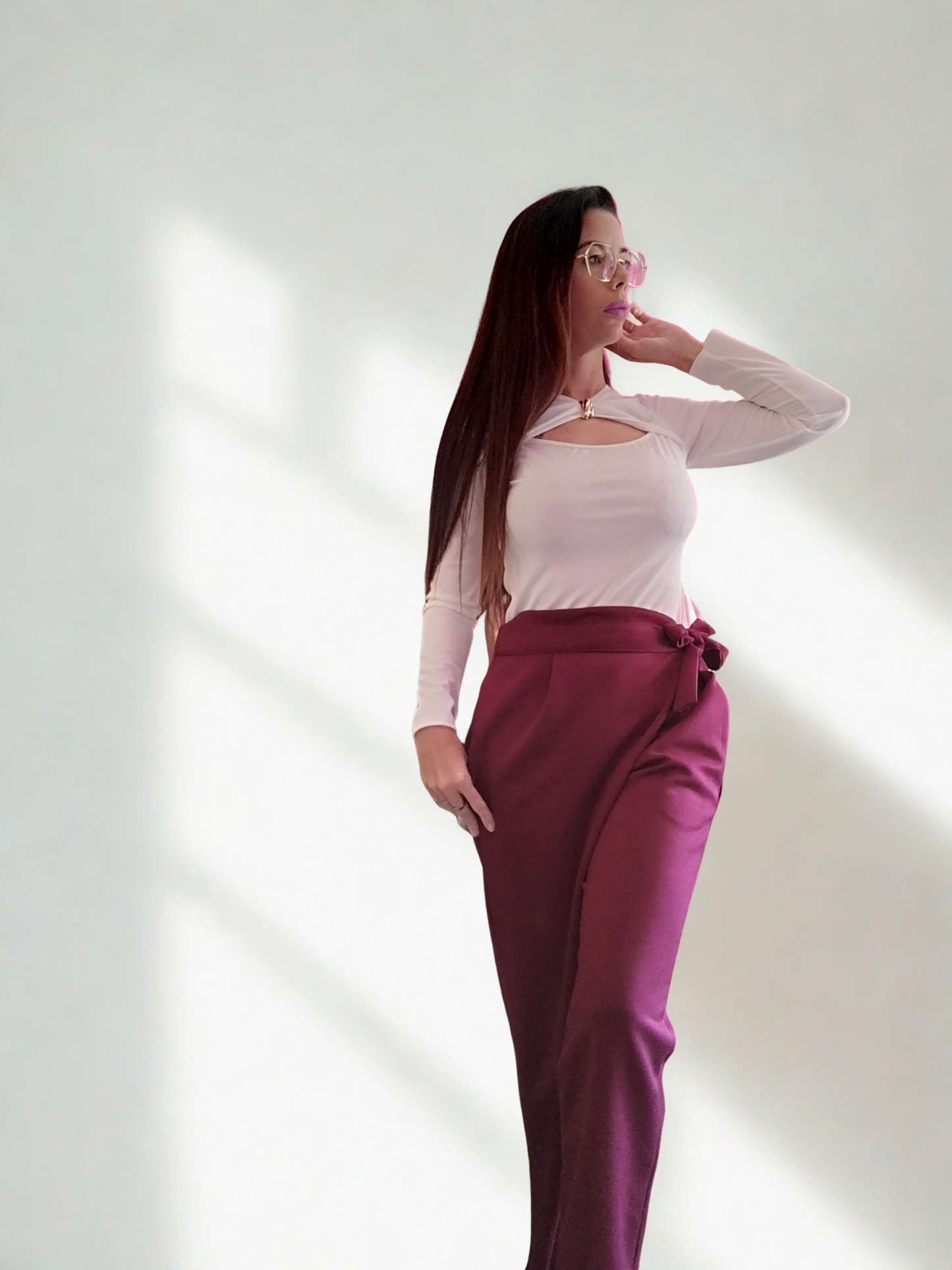 Pantalón Elegante cruzado
